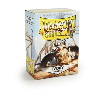 Sleeves - Dragon Shield - Box 100 - Ivory