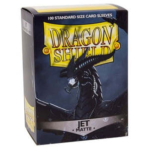 Sleeves - Dragon Shield - Box 100 - Jet Black