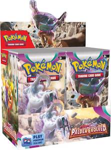 Pokemon Booster Boxes Etbs: POKÉMON TCG Scarlet & Violet 2 Paldea Evolved - Booster Box