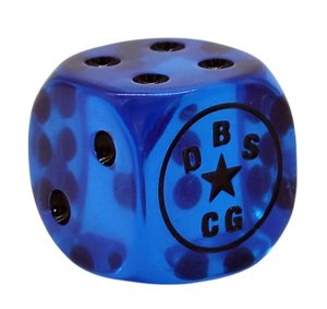 Dragon Ball Super Accessories: Dragon Ball Super: Blue D6 Expansion Set 17 & 18 Official Dice