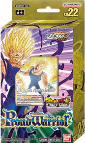 Dragon Ball Super: Dragon Ball Super Card Game Deck 22 Proud Warrior