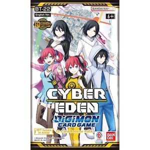 Digimon: Digimon Card Game: Cyber Eden [BT22] - Booster Pack