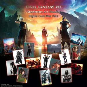 Final Fantasy Booster Boxes: Final Fantasy VII Anniversary Art Museum Digital Card Plus Vol. 2 Booster Box