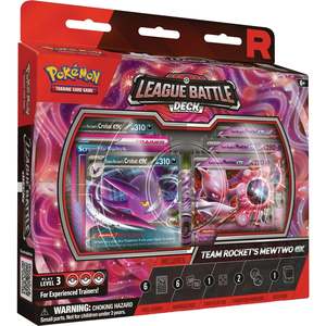 Pokemon Starter Decks: Pokémon TCG: Team Rocket’s Mewtwo ex League Battle Deck