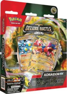 Pokemon Starter Decks: POKÉMON TCG Miraidon ex / Koraidon ex Deluxe Battle Deck