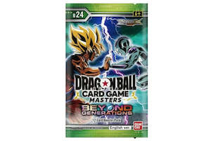 Dragon Ball Super Sealed Product: Dragon Ball Super Card Game BEYOND GENERATIONS Booster Pack [BT24]