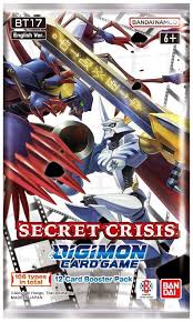 Digimon: Digimon Card Game Secret Crisis Booster Pack [BT-17]