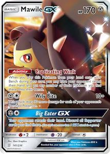 Pokemon Singles: Mawile GX - 141/236