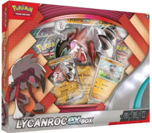 Pokemon: POKÉMON TCG Lycanroc ex Box