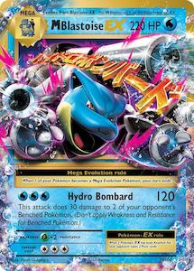 Pokemon Singles: M Blastoise EX - 22/108