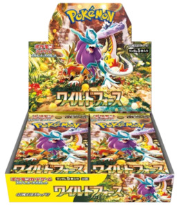 Pokemon Booster Boxes Etbs: Pokemon TCG Expansion Pack: Wild Force [SV5] Booster Box - Japanese