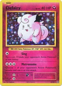 Evolutions: Clefairy - 63/108
