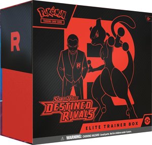 Elite Trainer Boxes: Pokémon TCG Scarlet & Violet Destined Rivals Elite Trainer Box