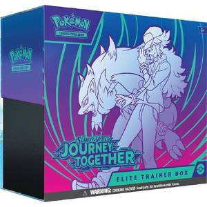 Elite Trainer Boxes: Pokemon TCG Scarlet & Violet 9 Journey Together Elite Trainer Box