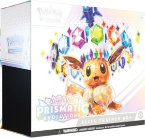 Elite Trainer Boxes: POKÉMON TCG Scarlet & Violet 8.5 Prismatic Evolutions Elite Trainer Box