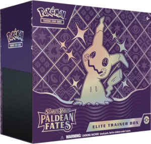 Elite Trainer Boxes: POKÉMON TCG Scarlet & Violet 4.5 Paldean Fates Elite Trainer Box