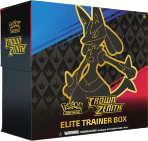 Elite Trainer Boxes: POKÉMON TCG Crown Zenith - Trainer Box