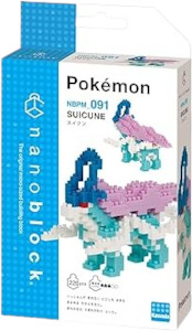 Pokemon Merchandise: Nanoblock - Pokemon - Suicune, Nanoblock Pokemon Series