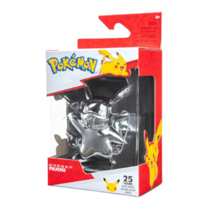 Pokemon Merchandise: Pokemon Select Battle Figure Assortment Silver 25th Anniversary