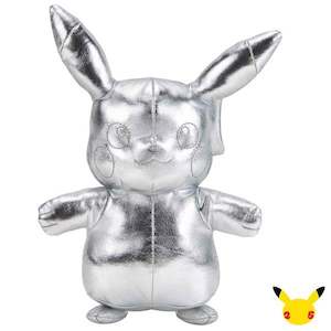 Pokemon Merchandise: Pokemon Select Plush Assortment Silver 25th Anniversary 8"
