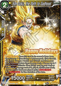 Malicious Machinations Dbs B08: BT8-068  - Son Goku, the Path to Godhood (Gift Box 2019)