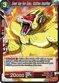Malicious Machinations Dbs B08: PRE RELEASE - Great Ape Son Goku, Abilities Amplified - BT8-004
