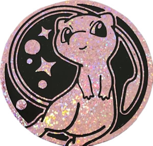 Pokemon Pink Mew Giant Coin 151 Ultra Premium Collection