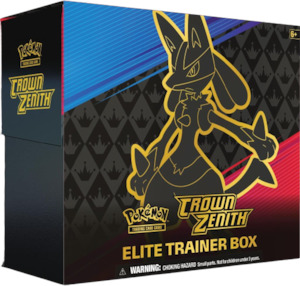 Elite Trainer Boxes: POKÉMON TCG Crown Zenith - Trainer Box