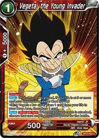 Vegeta, the Young Invader - BT13-023