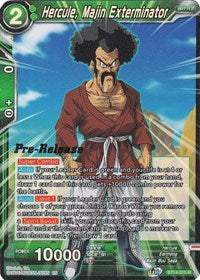 PRE RELEASE - Hercule, Majin Exterminator - BT14-075 R