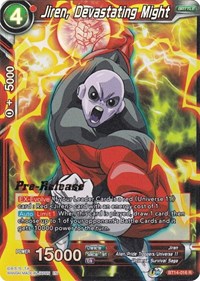 PRE RELEASE - Jiren, Devastating Might - BT14-016 R