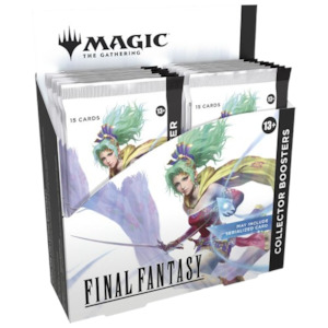 PRE ORDER - Magic Final Fantasy - Collector Booster Display Box