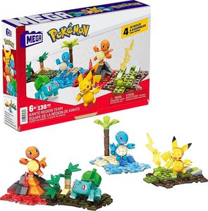 Pokemon: MEGA BLOKS - Pokemon: Kanto Region Team, 130 Piece Building Toy Set