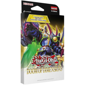 Yugioh - Doom of Dimensions 3-Pack Tuckbox