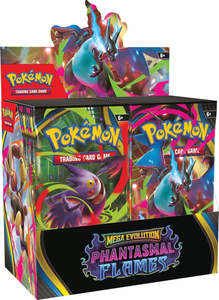 Pokemon Booster Boxes Etbs: PRE ORDER - Pokémon TCG Phantasmal Flames Enhanced Booster Box