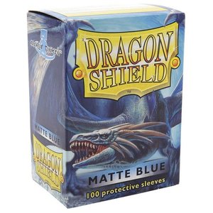 Sleeves - Dragon Shield - Box 100 - Matte Blue