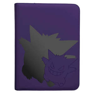 Folders: Pokémon TCG Elite Gengar 9pkt Zippered Pro Binder