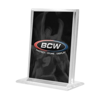 Miscellaneous: BCW ACRYLIC CARD STAND – VERTICAL