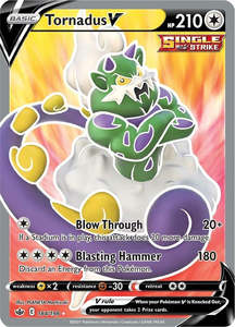 Tornadus V (Full Art) (184/198) (SWSH06)