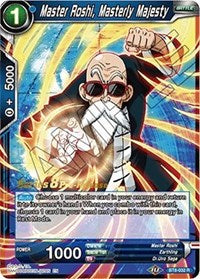 PRE RELEASE - Master Roshi, Masterly Majesty - BT8-032