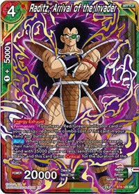 Malicious Machinations Dbs B08: Raditz, Arrival of the Invader - BT8-105 SR