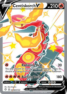 Shining Fates: Centiskorch V (SV108/SV122) (Shining Fates: Shiny Vault)