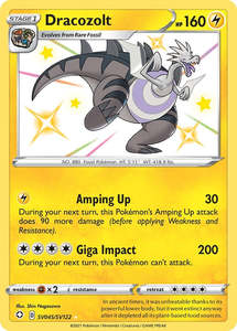Shining Fates: Dracozolt (SV045/SV122) (Shining Fates: Shiny Vault)