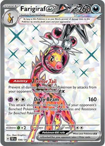 Scarlet Violet Single Cards: Farigiraf ex (194/162) (SV05: Temporal Forces)