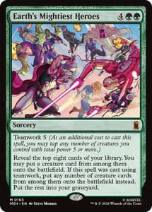 Scarlet Violet Single Cards: Earth's Mightiest Heroes (165) (Marvel Super Heroes)