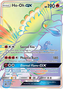Sun Moon Promos: Ho-Oh GX - SM80 (SM80) (SM Promos)