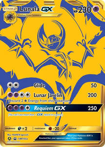 Sun Moon Promos: Lunala GX - SM103a (SM103a) (SM Promos)