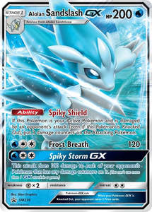 Sun Moon Promos: Alolan Sandslash GX - SM236 (SM236) (SMP)