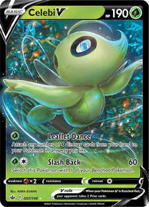 Our Best Selling Singles: Celebi V (007/198) (SWSH06: Chilling Reign)