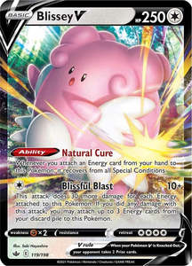 Our Best Selling Singles: Blissey V (119/198) (SWSH06: Chilling Reign)